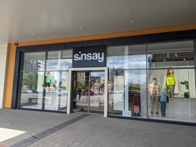 Магазин Sinsay, Ритейл Парк Хасково