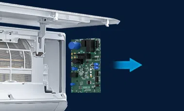 Изваждаме PCB платката за подмяна